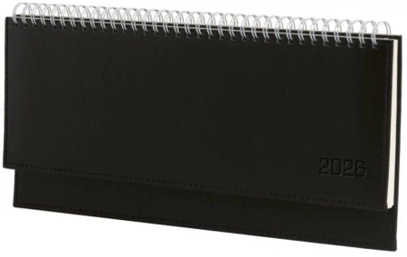 Terminarz 2026 leżący czarny - Wokół Nas