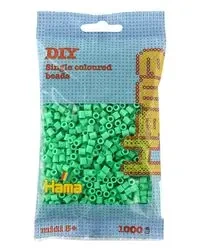 Hama Midi Koraliki w woreczku 1000 jasnozielone