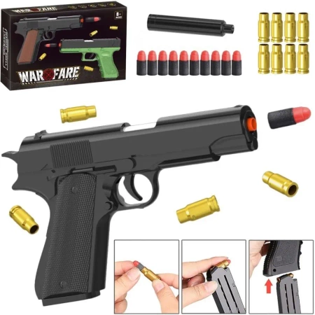 Pistolet na miękkie naboje z łuskami - Trifox