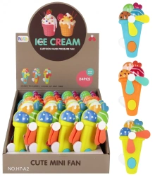 Wiatraczek Lody 14cm mix - Mega Creative