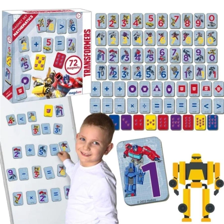 Magnesy transformers nauka liczenia - Aston Active