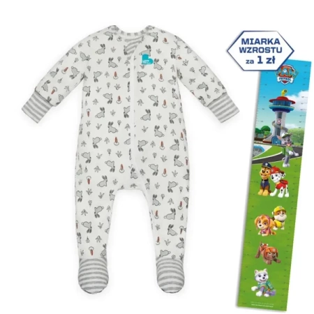 Śpioszki dziecięce / Pajacyk 6-12m - Króliczek