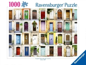 Puzzle 2D: Prowansja - drzwi 1000el - Ravensburger