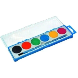 Farby akwarelowe 6 kolorów - Titanum