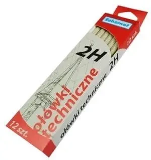 Ołówek techniczny 2H (12szt) - Schemat