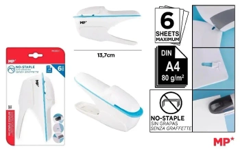 Bezszywkowy zszywacz 6 arkuszy - MP Main Paper