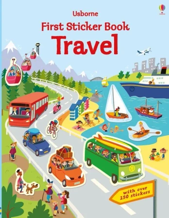 First Sticker Book Travel wer. angielska - Hannah Watson