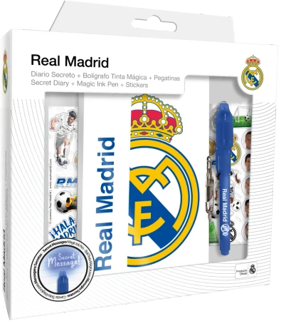 Pamiętnik z magicznym długopisem Real Madrid RM00024 - Kids Euroswan
