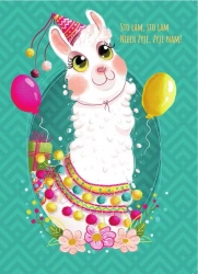 Karnet B6 Lama 2 - Henry