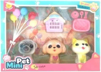 Pieski + akcesoria 3szt - Merkpol