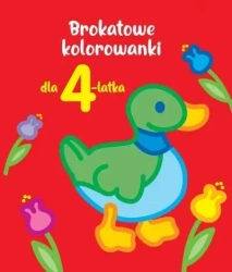 Brokatowe kolorowanki dla 4-latka - praca zbiorowa