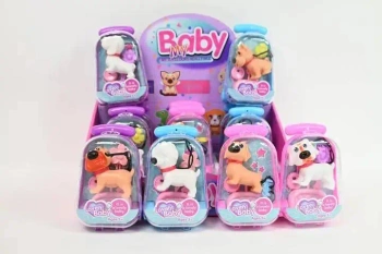 Piesek z akcesoriami 12szt/disp G210556 91318