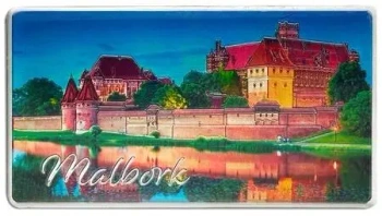 Magnes I love Poland Malbork ILP-MAG-C-MAL-21 - Pan Dragon