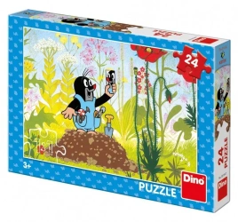 Puzzle 24 Krecik na kopcu - Dino Toys