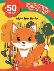 Naklejkowe czytanki. Mały lisek Benio - Basia Szymanek