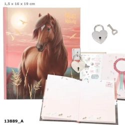 Pamiętnik na kłódkę Miss Melody 13889A - DEPESCHE