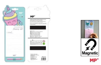 Notes magnetyczny na lodówkę z ołówkiem - MP Main Paper