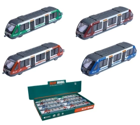 Pociąg metalowy z funkcją pull back 1szt.mix - Norimpex