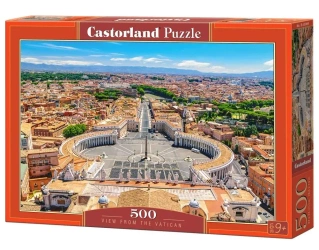 Puzzle 500 View from the Vatican CASTOR - Castorland
