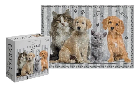 Puzzle 250 Puppy Sign 4 - INTERDRUK