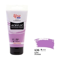 Farba akrylowa lilac 436 75ml - Rosa