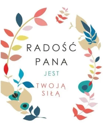 A Kartka składana - Radość Pana ST - Szaron
