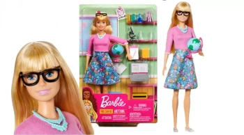 Brb Kariera Nauczycielka z Laptopem Gjc23 Wb4 - Mattel