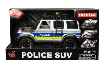 Radiowóz terenowy z napędem światło, dźwięk - SWEDE