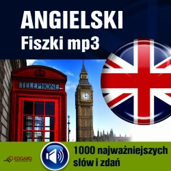 audiobook Angielski Fiszki mp3. 1000 najważniejszych słów i zdań - Praca zbiorowa