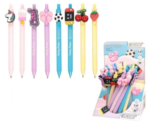 Długopis z topperem Funny Faces (30szt) - Cresco