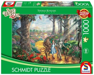 Puzzle 1000 PQ T.Kinkade Czarnoksiężnik z krainy Oz 113550 - Schmidt Spiele Puzzle