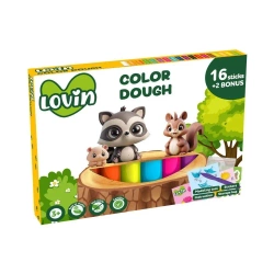 Ciastolina 16+2 kolorów 270g - Lovin