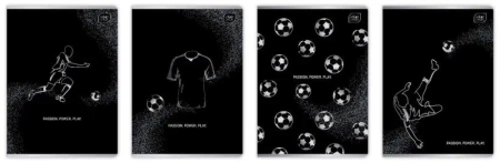 Zeszyt A5/60K linia M 70g Metallic Sport (10szt) - INTERDRUK