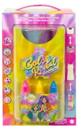 Barbie Color Reveal Tie Dye Fashion Maker Doll - Mattel