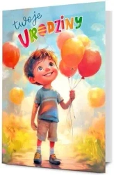 Karnet B6 Urodziny - Pan Dragon