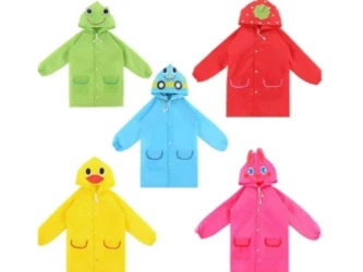 Płaszcz przeciwdeszczowy dziecięcy MIX - ADAR