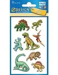 Naklejki papierowe - Dinozaury - Zdesign
