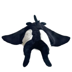 Manta czarno-biała 51cm - Beppe