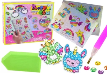Zestaw diamencików do wyklejania DIY - Leantoys