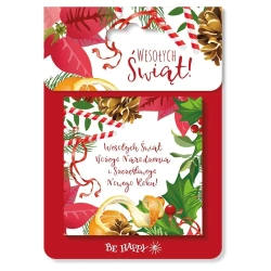 Magnes świąteczny na lodówkę Wesołych Świąt - Be-Happy Gifts