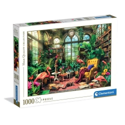 Puzzle 1000 HQ The Greenhouse Library - Clementoni