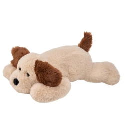 Pies leżący kremowy 38cm - Beppe