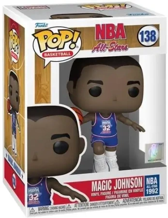 POP Sports: NBA Legends - Magic Johnson /Blue All Star Uniform 1991 - Funko POP