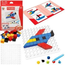 Puzzle DIY mozaika transportu 59el - Maksik