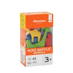 Mini Waffle 42el Zwierzęta - Marioinex