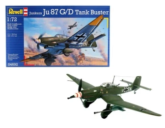 Samolot 1:72 Junkers Ju 87 G/D Tank Buster - Revell