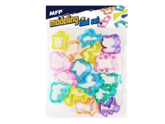 Foremki do wykrawania zwierzątka plastikowe 16szt - MFP