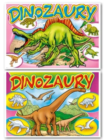 (047) Dinozaury Kolorowanka MIX - praca zbiorowa
