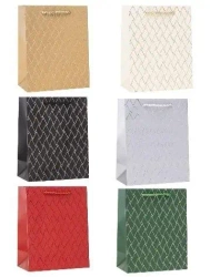 Torebka ozdobna TG 26x32x10cm mix ROZETTE