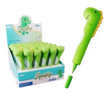 Długopis żelowy Squishy Dinozaur (36szt) - MP Main Paper